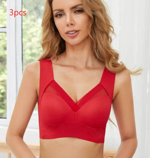 Premium Breast Bra Without Steel Ring Ladies Vest Underwear