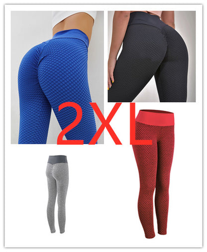 Plaid Leggings Fitness GYM Yoga Pants