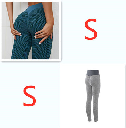 Plaid Leggings Fitness GYM Yoga Pants
