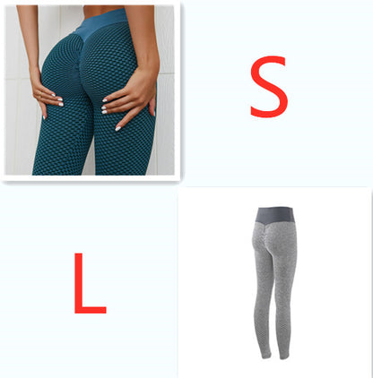 Plaid Leggings Fitness GYM Yoga Pants