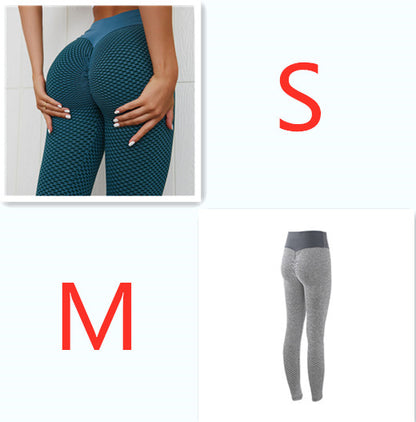Plaid Leggings Fitness GYM Yoga Pants