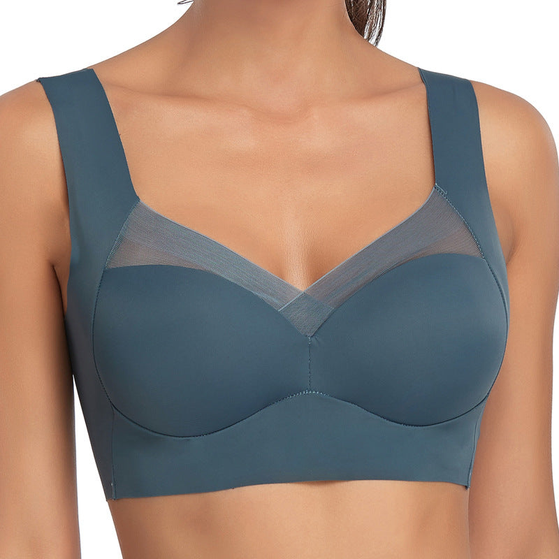 Premium Breast Bra Without Steel Ring Ladies Vest Underwear