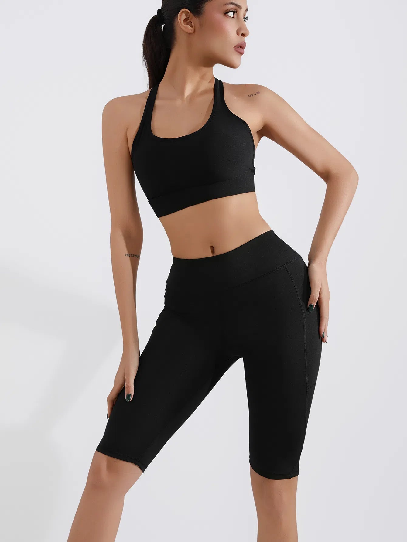 5-inch Yoga High-Waist Seamless Biker Short