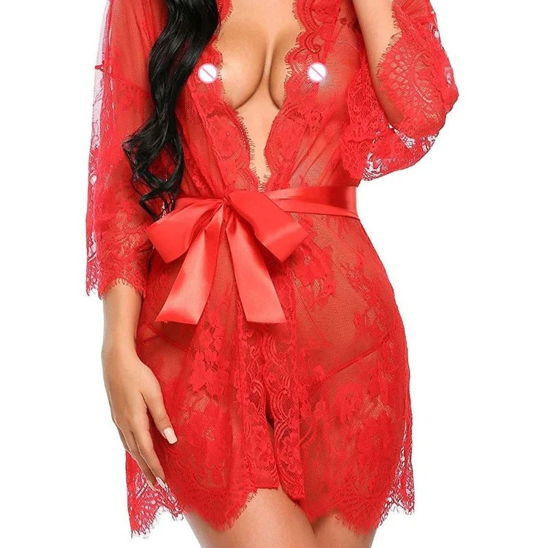 Nightwear Lace Bodysuit - Exotic Nightgowns For Women
