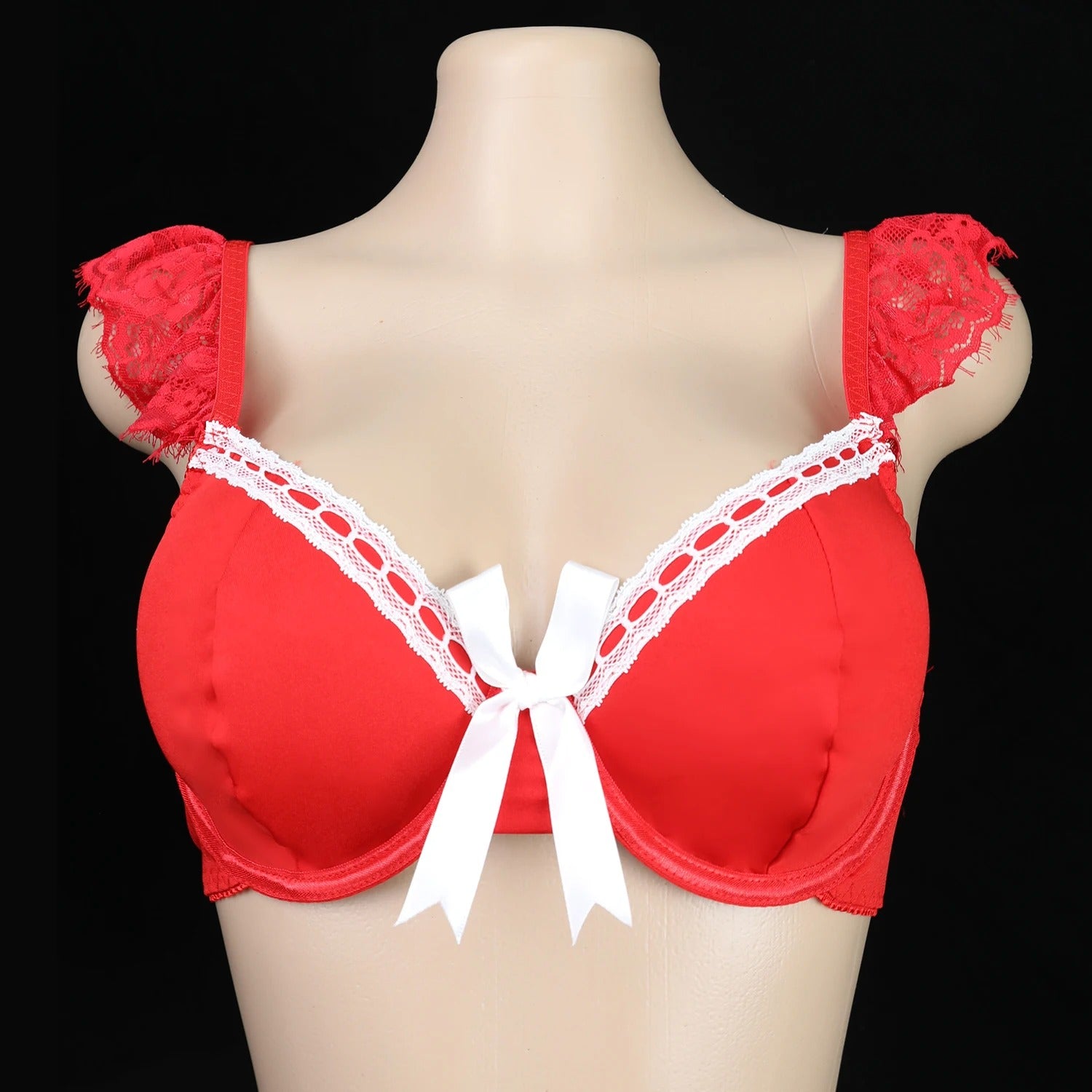 Erotic Maid Sexy Lingerie Set Fantasy Sexy Bow Bra Set G-String Erotic Underwear